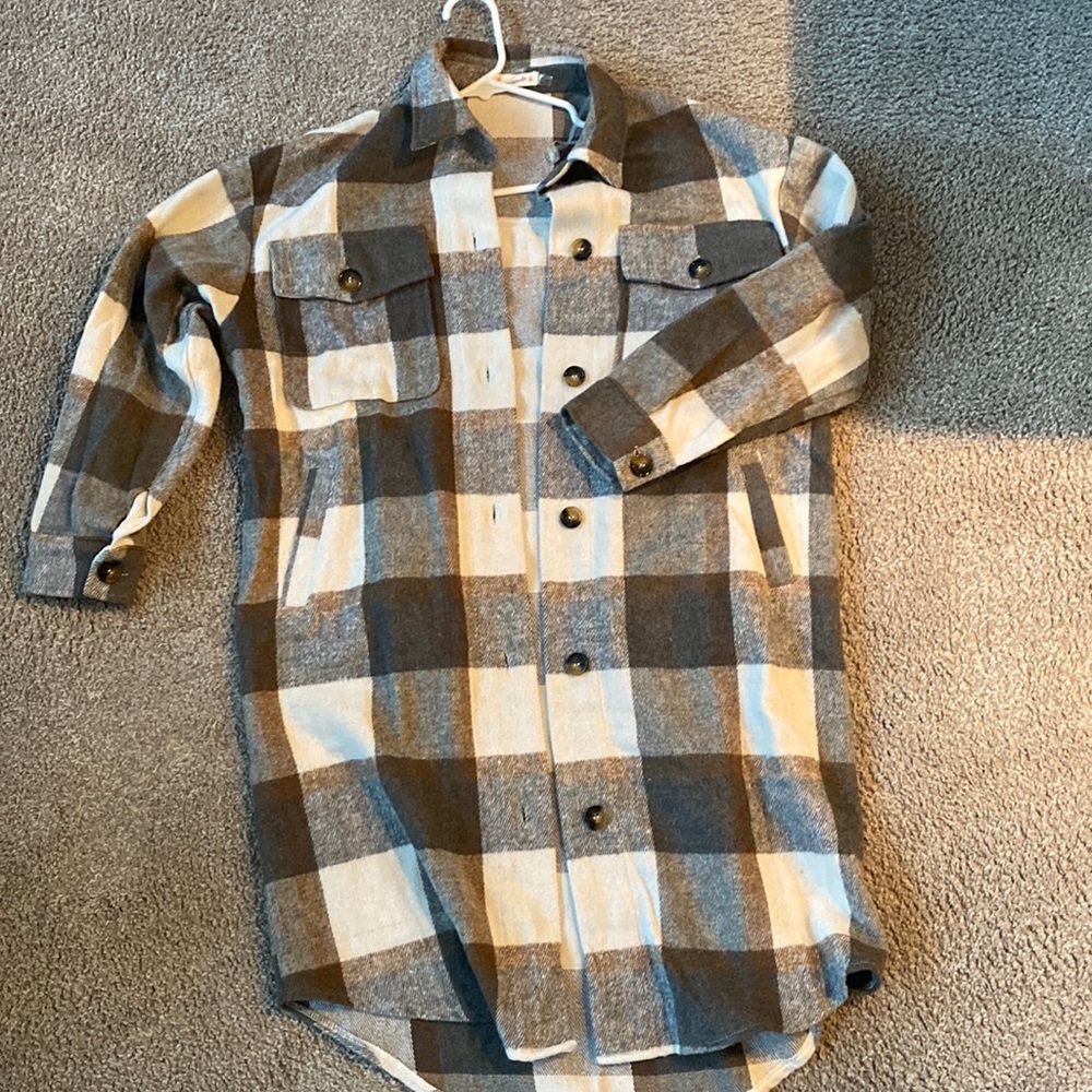 Brand new, never worn, on trend Long Shacket from Magnolia boutique